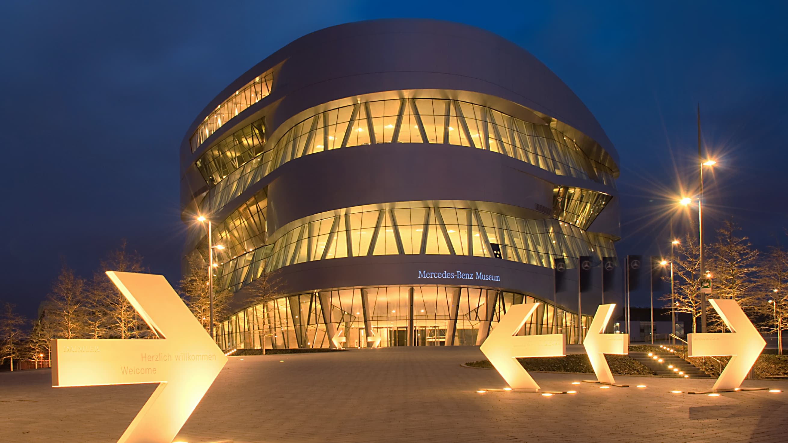 Le musée Mercedes est une réussite architecturale et la visite de cet écrin vaut le détour.
