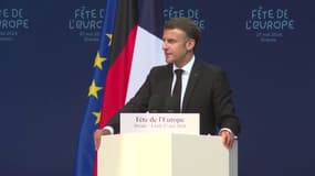 Emmanuel Macron: "Le réveil démocratique européen est celui d'un humanisme numérique"