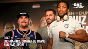 Boxe : Joshua-Ruiz, combat de titans sur RMC Sport 1