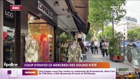 Coup d'envoi ce mercredi des soldes d'été 