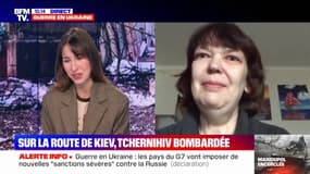 L'émouvant échange sur BFMTV entre une Ukrainienne vivant en France et sa professeure restée à Tchernihiv