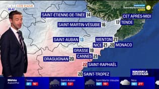 Météo Côte d'Azur: matinée nuageuse, quelques éclaircies dans l'après-midi 