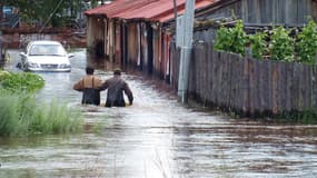 Des images d'inondations en Mongolie intérieure, en Chine, le 25 juillet 2013. (Photo d'illustration)