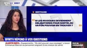 Si les masques devenaient obligatoires, où pourrait-on les trouver ? BFMTV répond à vos questions