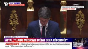 "Quand on a rendez-vous chez le médecin et qu'on ne vient pas sans prévenir, on paie", indique Gabriel Attal 