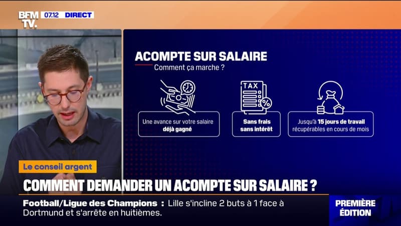 Comment demander un acompte sur salaire à son employeur?