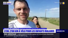 Lyon: un père et sa fille vont tracer un cœur de 2000 km à vélo au profit des enfants malades