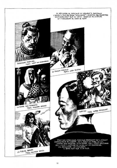 Une planche de "Black-out" Une planche de "Black-out"