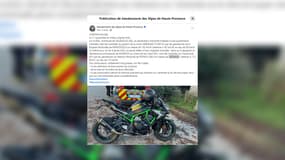 Un motard a été flashé à 192 km/h au lieu de 80 km/h à Valensole dans les Alpes-de-Haute-Provence.