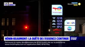 "J'essaie de mettre du carburant depuis vendredi": la quête de l'essence se poursuit à Hénin-Beaumont