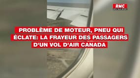 Problème de moteur, pneu qui éclate, escorte militaire: la frayeur des passagers d'un vol d'Air Canada