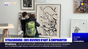 À Strasbourg, il est possible d'emprunter des œuvres d'art