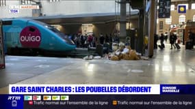 Gare Saint-Charles: les agents de nettoyage en grève