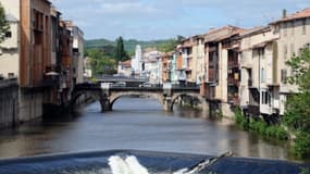 Le centre de Castres, dans le Tarn, le 10 mai 2013