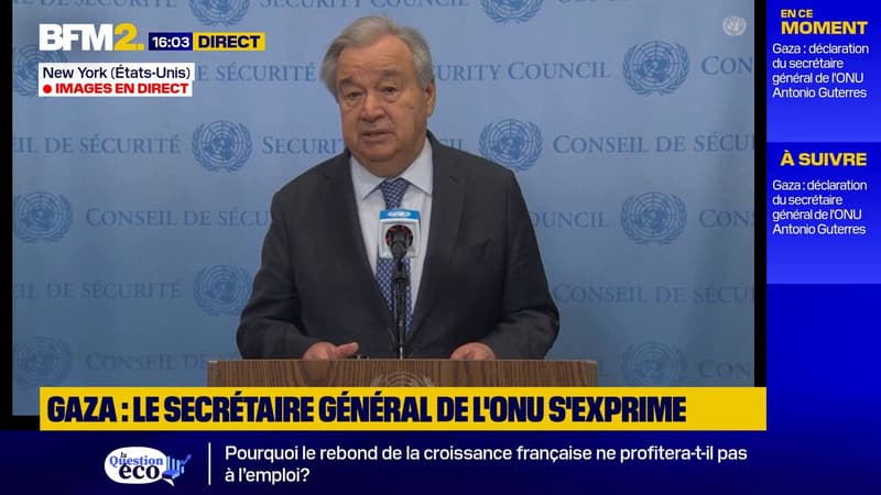 Gaza: António Guterres alerte sur une insécurité alimentaire extrême