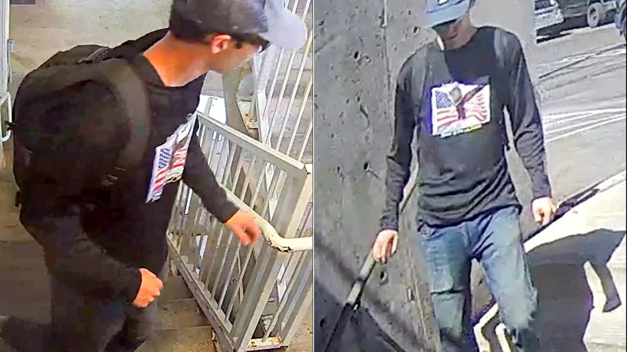 Une image de l'homme suspecté d'avoir tué Charlie Kirk partagée par le FBI le 11 septembre 2025