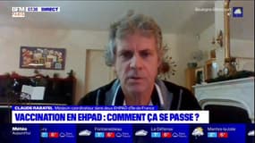 Vaccination en Ehpad: "nous ne sommes pas prêts du tout" estime Claude Rabatel, médecin en Ile-de-France