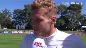 Kevin Mayer : "J'ai des sensations incroyables ! Je continue comme ça, je m'éclate !"