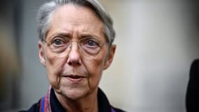 La ministre de l'Education nationale Elisabeth Borne, Paris, le 20 mars 2025