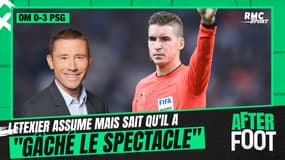 OM 0-3 PSG : Letexier assume mais sait qu'il a "gâché le spectacle"