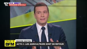Traité de libre-échange UE-Mercosur: "Un accord dangereux pour l'agriculture française", estime Jordan Bardella 