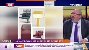 La SNCF a dévoilé les nouveaux sièges de ses trains à partir de 2025.