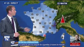 La météo pour ce mercredi 5 juillet 2017