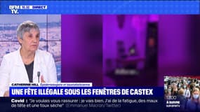 Une fête illégale sous les fenêtre de Castex - 19/12