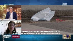 Masques et gants jetables: "ne disparaissent pas mais se délitent en particules de micro-plastiques"