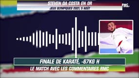 JO 2021 (Karaté) : Intouchable, Steven Da Costa médaillé d'or ! Le commentaire RMC