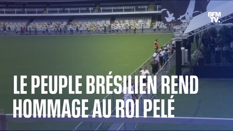 Le peuple brésilien rend hommage au roi Pelé