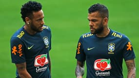 Neymar et Alves