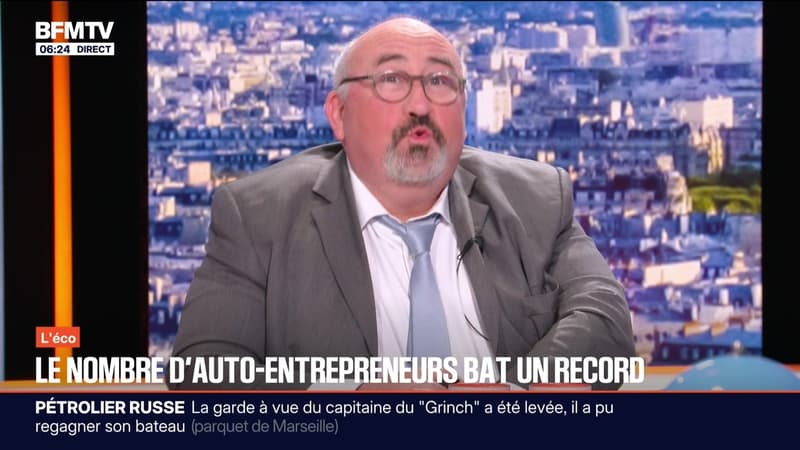 BFM éco : Le nombre d'auto-entrepreneurs bat un record - 29/01