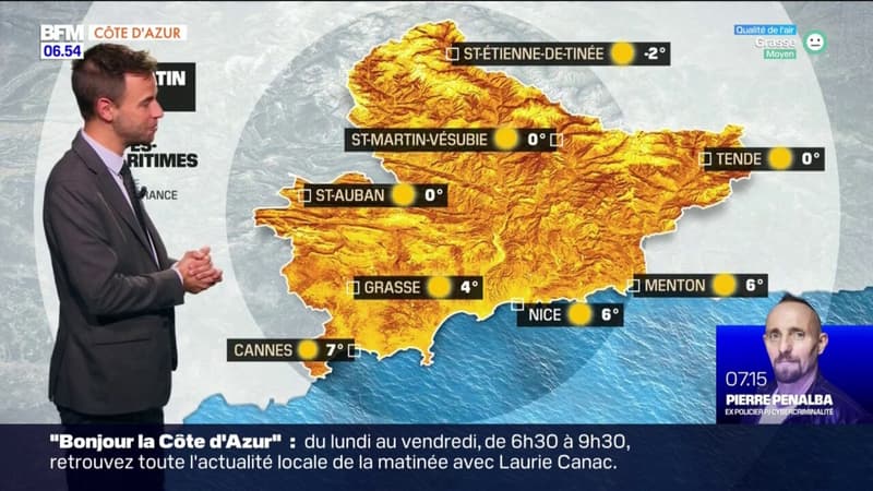 Météo Nice Côte d'Azur: une journée ensoleillée ce lundi