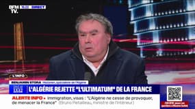 France-Algérie: "Ceux qui vont en faire les frais de cette crise, ce sont les franco-algériens", indique Benjamin Stora, historien spécialiste de l'Algérie