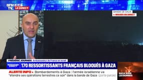 Frédéric Journès (ambassadeur de France en Israël): "La légitime défense doit se faire dans le respect des civils"