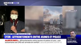 Grégory Doucet sur les affrontements à Lyon: "On a prévu une présence de la police nationale et de la police municipale plus importante"