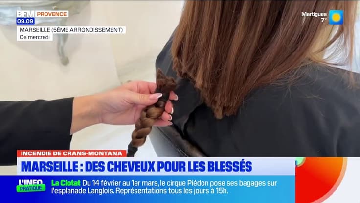 Incendie  de Crans-Montana. Marseille : des cheveux pour les blessés