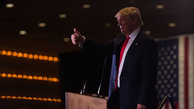 Donald Trump, le 23 février, à Sparks, dans le Nevada. 