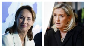 Ségolène Royal et Marine Le Pen 