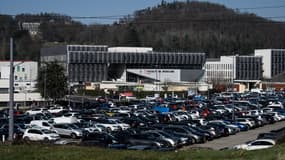 Le parking du CHU de Saint-Etienne, géré par le groupe privé Effia depuis septembre 2024.