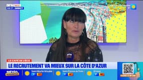 Le café de l'éco avec @L_Bottero : le recrutement va mieux sur la Côte d'Azur
