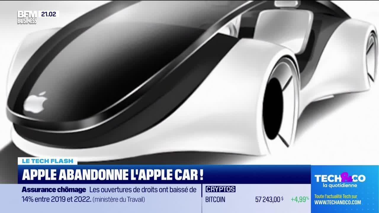 Tech Flash: Apple abandons the Apple Car!  by Léa Benaim