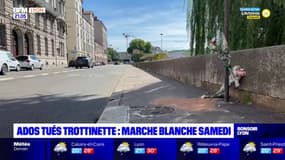 Accident mortel de trottinette à Lyon: une marche blanche pour rendre hommage aux deux adolescents