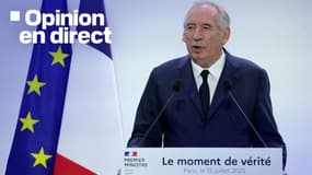 Le Premier ministre, François Bayrou, lors de la présentation de son plan pour le budget 2026 à Paris le 15 juillet 2025