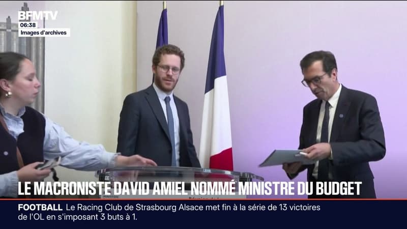 Le ministre de la Fonction publique David Amiel nommé aux Comptes Publics pour remplacer Amélie de Montchalin