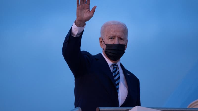 Joe Biden au Royaume-Uni, le 9 juin 2021.