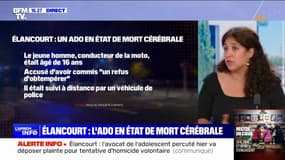 Élancourt: l'avocat de la famille de l'adolescent victime d'une collision avec une voiture de police affirme qu'il est en état de mort cérébrale et non décédé, comme indiqué par le parquet hier