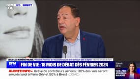 Fin de vie: "On est dans l'hypocrisie la plus royale dans notre pays', affirme Jean-Luc Roméro-Michel (président d’honneur de l’Association pour le droit de mourir dans la dignité)