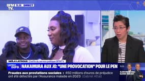 JO: Marine Le Pen dénonce "une provocation" d'Emmanuel Macron si Aya Nakamura participe à la cérémonie d'ouverture